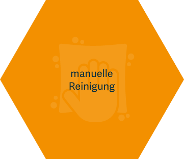 manuelle Reinigung